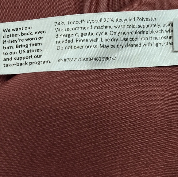 Eileen Fisher Salmon Color Soft Fall Button Up Shirt - Picture 9 of 9